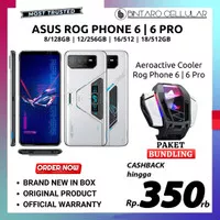 [ NEW ] Asus Rog Phone 6 Pro 18/512GB 12/256GB Garansi Resmi | Not 5s