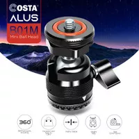 COSTA Alus-B01 Mini BallHead Premium Full Metal With Hotshoe Panoramic