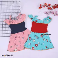 Dress Moza uk Bayi 3-12 Bulan / Dress Anak Perempuan Dres Kensi Cewek