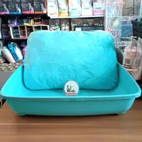 Bak Tempat Tidur Plus Alas Bantal Kandila Untuk Kucing & Anjing Kecil