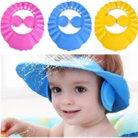 TOPI MANDI ANAK TOPE PELINDUNG AIR BAYI ANAK TOPI KERAMAS ANAK