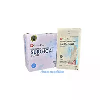 Sarung Tangan Steril General Care / Handscoon Latex Sterile GC isi 50