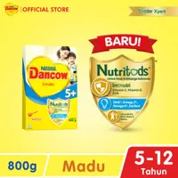 Dancow 5+ Madu 800g susu formula nutrisi tumbuh kembang anak 5-12 th