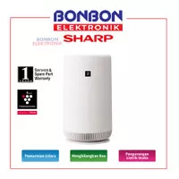Sharp Small Tower Air Purifier FU-NC01-W Plasmacluster Coverage 10 m²