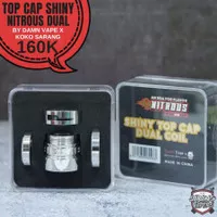 Top Cap Nitrous Shiny Dual Rda 22MM By Sarang Vapers X Damn Vape