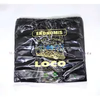 LOCO Ekonomis - Kantong Plastik Kresek Hitam uk 35x55