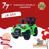 Mobilan Jeep Duduk Anak Mainan Anak Mobilan Dorong JA 653 - SHP Toys