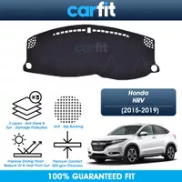 CARFIT Dashmat Honda HRV Dashboard Cover Karpet Dasbor 2015-2019