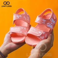 Sandal Anak Perempuan Tali Belakang Kupu Kupu Sepatu Sandal Anak Cewek