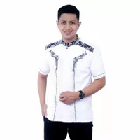 Baju Koko Bordir Dewasa Terbaru/Baju Muslim/Koko Lengan Pendek