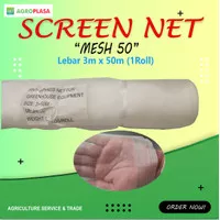 Screen Net Mesh 50 Lebar 3m insect net