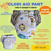 Clodi AIO Pant/Popok Celana/Popok Bayi Cuci Ulang