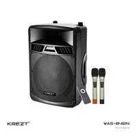 SPEAKER KREZT WAS-8412N - PORTABLE SOUND SYSTEM (12 inch)