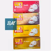 Teh Poci Celup 25 s / Teh Celup Cap Poci 25s Asli Melati Lemon Vanila