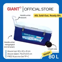 Cool Box 45 Liter / Box Pendingin Besar / Cooler Box Premium Quality