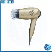 Sharp Hair Dryer 700 Watt Ib-sd23y-n Gold Pengering Rambut Sharp