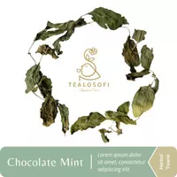 Chocolate Mint - Herbal Leaf Tisane Daun Menthol Tealosofi Tea
