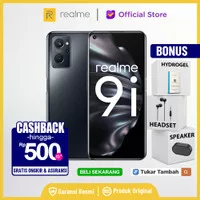 Realme 9i 6/128GB 4/64GB Garansi Resmi Not Realme 9 Pro Plus C25y