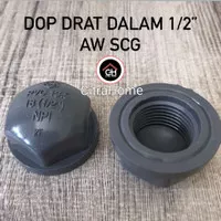 Dop Drat Dalam PVC 1/2" AW SCG