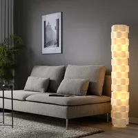 Lampu lantai interior dekorasi minimalis YCK , putih, 138 cm