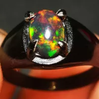 cincin batu BO natural afrika