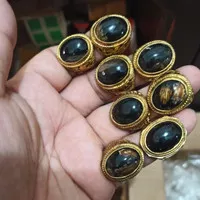 Cincin Batu Akik Fosil Galih Kelor Ting Kuningan Sari Tanam