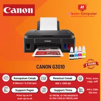 Printer Wifi Canon G3010 All In One Ink Tank