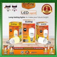 Lampu LED EcoKing LED JUMBO 5W 10W 15W 20W 30W 40W 50W ORIGINAL