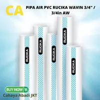 PIPA AIR PVC RUCIKA WAVIN 3/4" / 3/4in AW