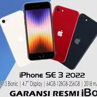 APPLE IPHONE SE3 2022 GARANSI RESMI IBOX DIGIMAP INDONESIA