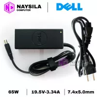 Adaptor Charger Laptop Dell 19.5V 3.34a PA-1650-02DD L66NS2-01 7.4*3.0
