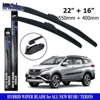 HIGH QUALITY Hybrid Wiper Blade New Rush Terios Wiper Mobil Karet