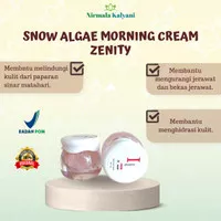 SNOW ALGAE MORNING CREAM UNTUK JERAWAT BY ZENITY