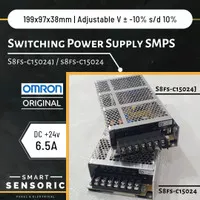 Omron S8FS-C15024J Switching Power Supply 24v 6.5a adaptor nes lrs
