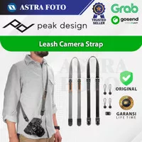 Peak Design Leash Ash & Black Strap Kamera Premium - Tali Kamera
