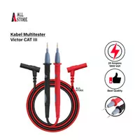Victor Kabel Multimeter - Kabel Multitester 1000V 20A Original
