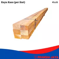 Kayu Kaso 4x6x400 | 4 x 6 x 400 (per ikat)