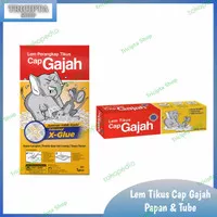 Lem Tikus Cap Gajah Papan Trap / Tube 100 ml