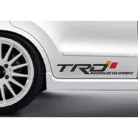 stiker mobil TRD