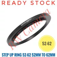 Step Up Filter Ring 52 Ke 62 52mm to 62mm 52-62 Adapter