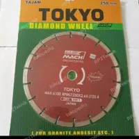 Diamond Cutting Wheel 10 250 mm 2,6 x 254TOKYO 10 pisau potong granit