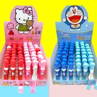 Penghapus pensil tulis stik dengan motif doraemon dan hello kitty 1pcs