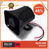 Speaker toa mini toa klakson Alarm // toa sirine speaker 30w
