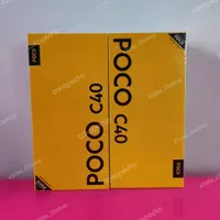 Poco C40 4/64 3/32 GB, Segel Pabrik, No Repack, Garansi Resmi Xiaomi