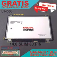 Layar LCD LED Laptop 14.0 14 Slim 30 Pin