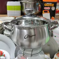 panci stokpot stainless 1,7 liter 2,4 liter 2,9 liter stainless asli