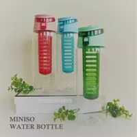 Miniso Infuse Water Bottle/ Botol Minum Infus 700 ml