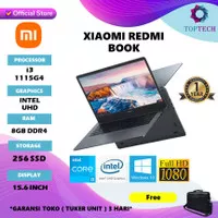 Laptop XIAOMI Redmi Book 15 - i3 1115G4 8GB 256ssd Windows10 15.6FHD