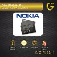 Murah !! Batterai/batre/bat Nokia ( BL-5C ) Hitam Original 99%