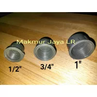 DOP Drat Dalam 1/2" 3/4" 1" Tutup Pipa PVC Faucet CAP 1/2 3/4 1 inch
